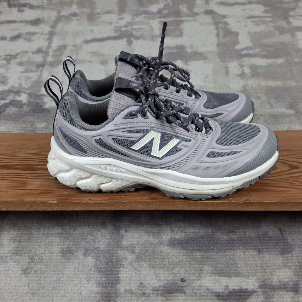New Balance Fresh Foam 410v9 Trail Running Shoes W4107ZS Grey Women's Size 8 B